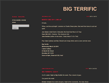 Tablet Screenshot of bigterrific.com